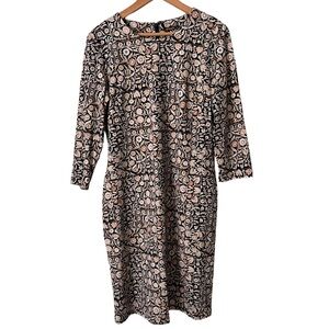 J McLaughlin Sofia Mid Length Floral Dress, Large